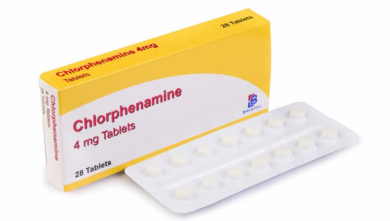 Chlorphenamine giúp giảm các triệu chứng ngứa ngáy