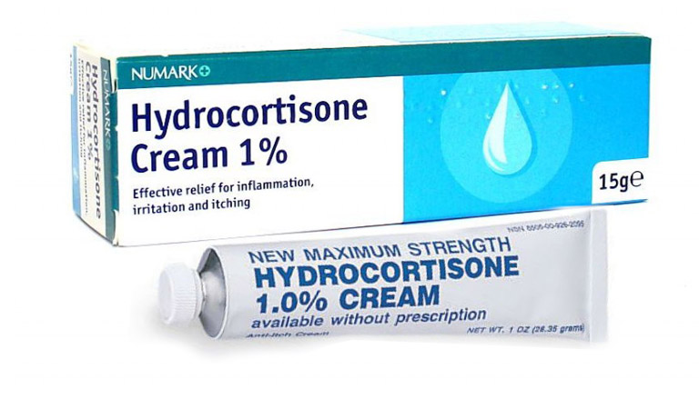 Hydrocortisone dùng trị ngứa và khô da mặt