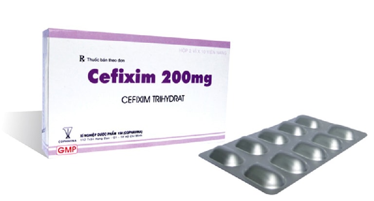 Thuốc Cefixim được dùng trong trường hợp có bội nhiễm xuất hiện