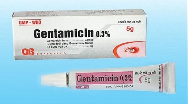 Thuốc Gentamicin có tác dụng giúp cải thiện các triệu chứng do bệnh tổ đỉa gây nên