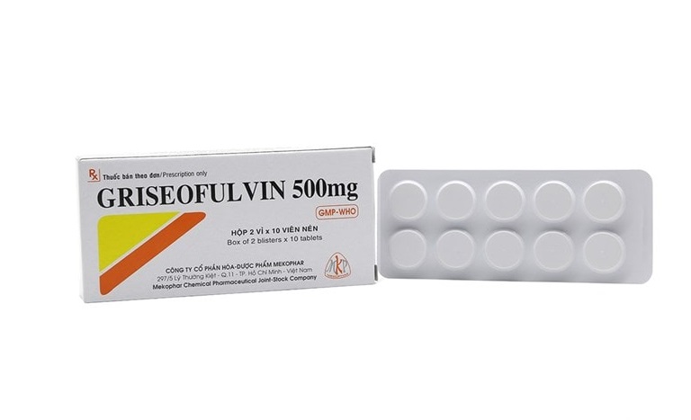 Thuốc Griseofulvin giúp ngăn ngừa sự lây lan của các triệu chứng