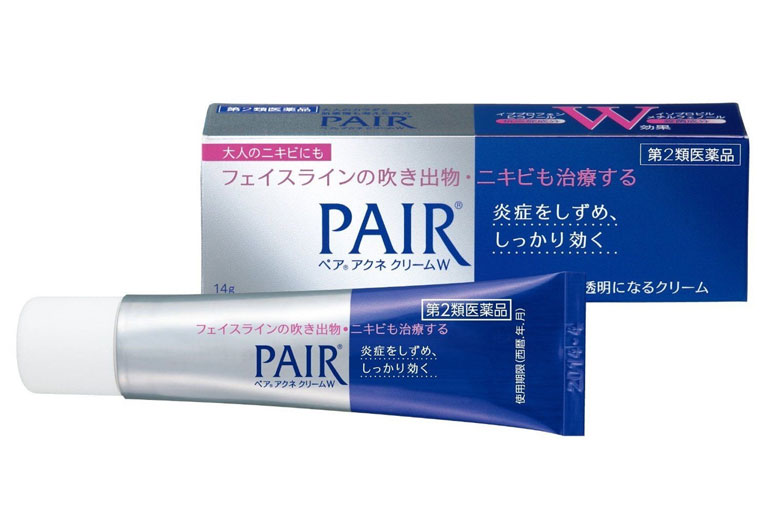 Kem trị mụn Pair Acne W Cream có xuất xứ từ Nhật Bản