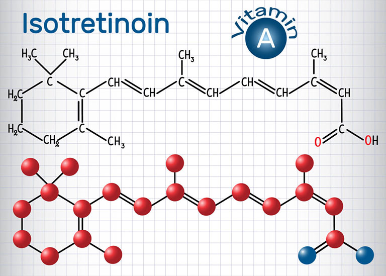 Isotretinoin có công dụng rất mạnh, chuyên để trị các dạng mụn nặng