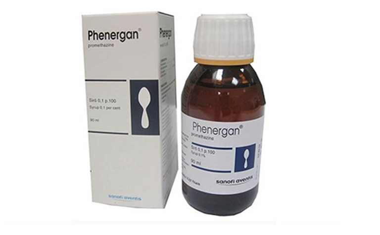 Thuốc Phenergan dạng siro cũng được sử dụng khá phổ biến