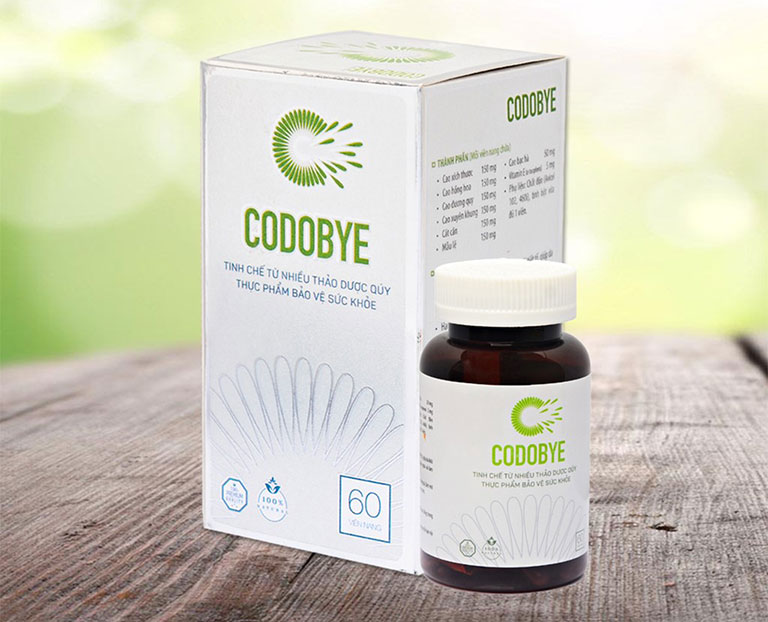 Codobye - Viên uống trị mụn và thâm an toàn