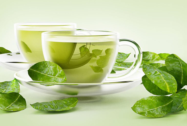 Uống nước trà xanh mỗi ngày cải thiện tình trạng viêm da hiệu quả 