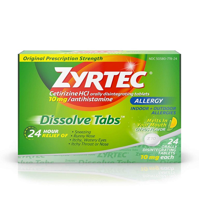 Zyrtec giúp giải phóng các chất trung gian ở giai đoạn muộn của dị ứng 