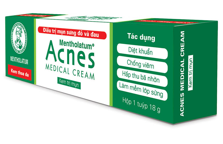 Thuốc trị mụn ẩn Nhật Bản Acnes Medical Cream