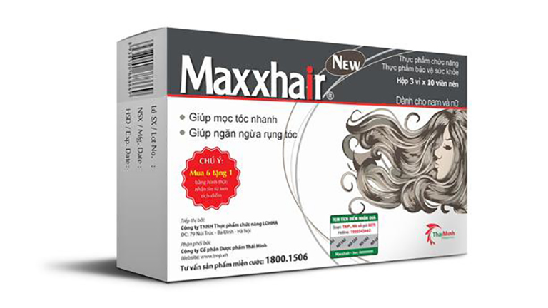 Dùng Maxxhair có thể hỗ trợ đào thải độc tố, ngăn rụng tóc tốt