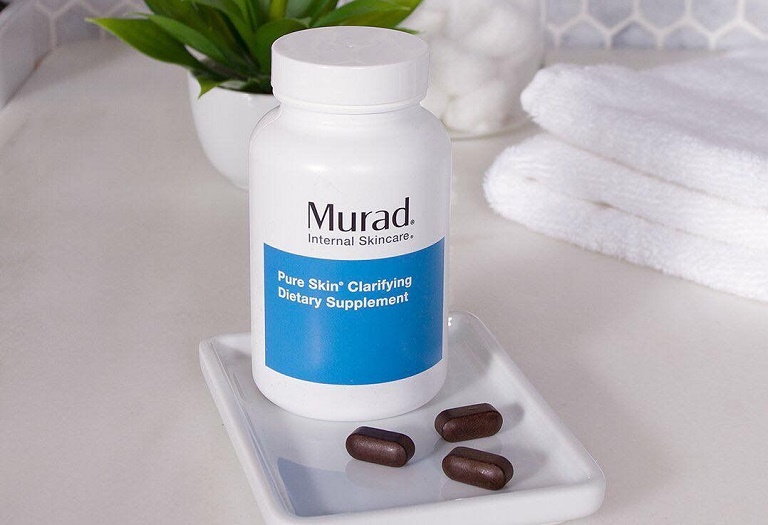 Viên uống trị mụn Murad Pure Skin Clarifying Dietary Supplement