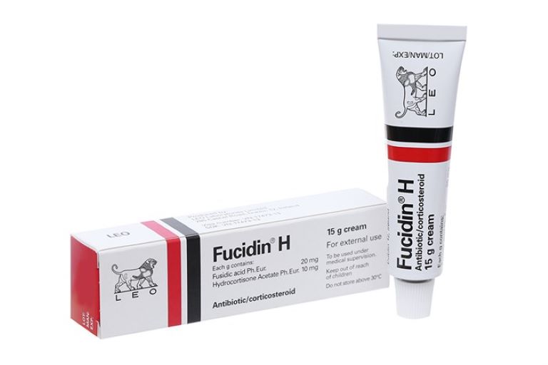Fucidin có thành phần trị mụn chính là Acid Fusidic