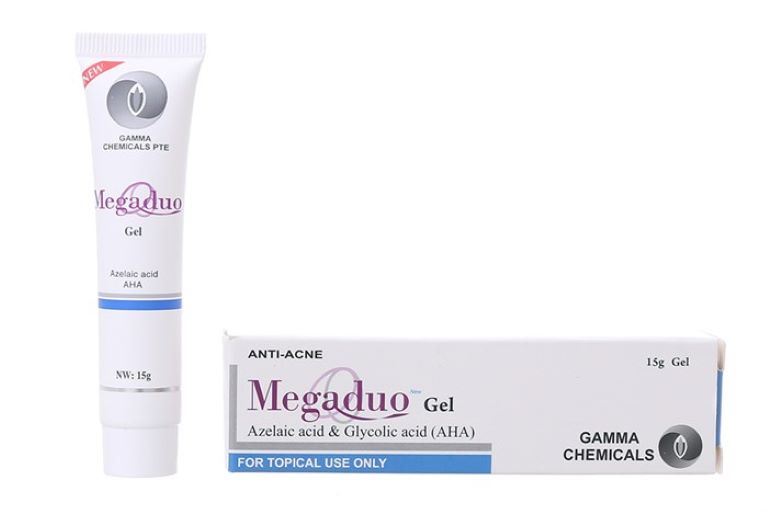 Megaduo là thuốc dạng gel nên không gây nhờn dính trên da mặt