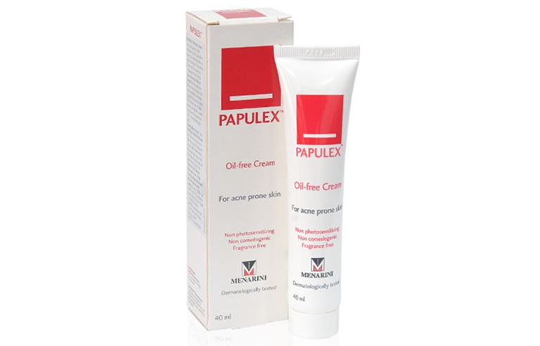 Papulex Oil-free Cream vừa hỗ trợ trị mụn vừa có khả năng dưỡng ẩm tốt