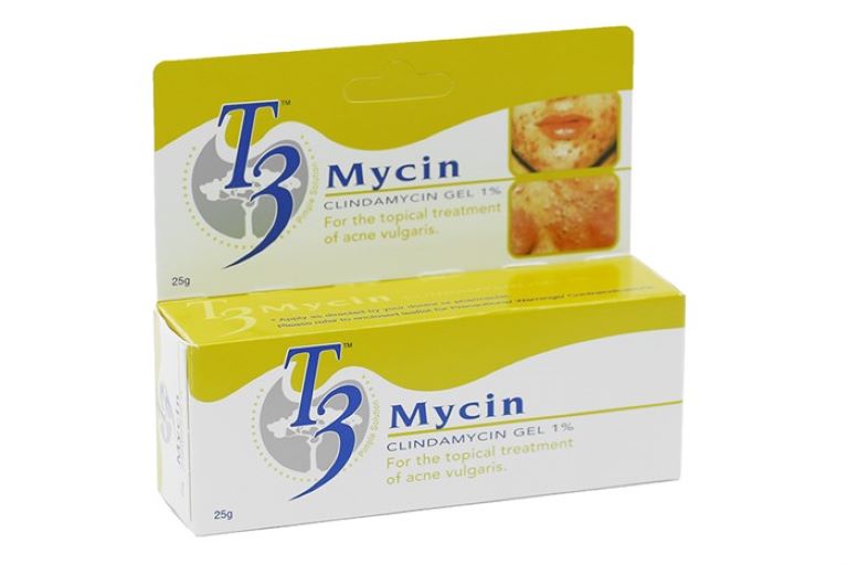 Thuốc kháng sinh trị mụn trứng cá T3 Mycin