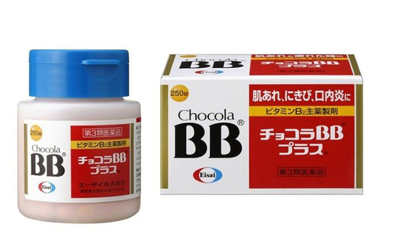 Viên uống trị mụn BB chocola Pure của Nhật Bản