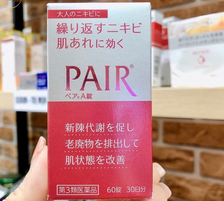 Viên uống Pair Lion Nhật Bản hỗ trợ trị mụn