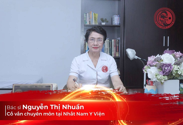 Bác sĩ Nguyễn Thị Nhuần hiện là cố vấn của Trung tâm Da liễu Đông y Việt Nam