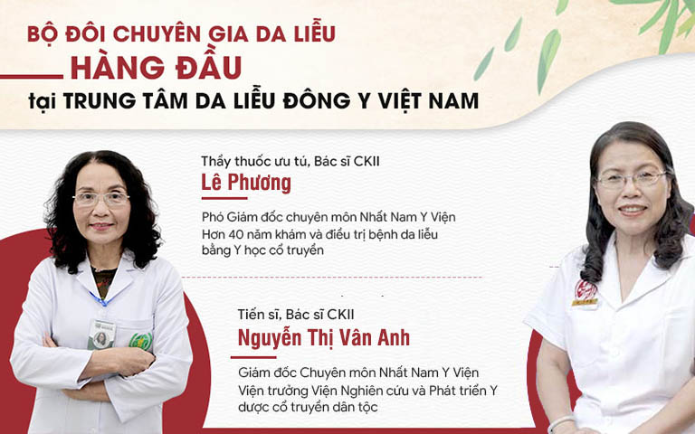 Bác sĩ Lê Phương và bác sĩ Vân Anh là những người đứng sau quá trình nghiên cứu và phát triển Nhất Nam An Bì Thang