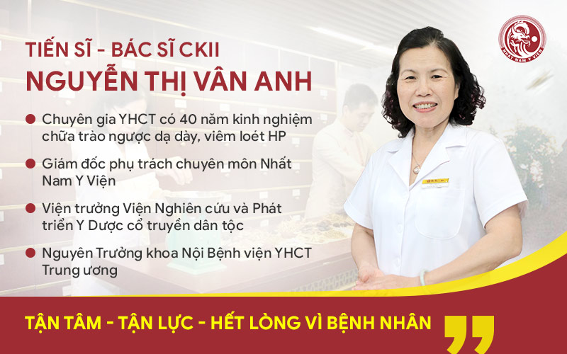 Tiến sĩ, bác sĩ CKII Nguyễn Thị Vân Anh - Giám đốc phụ trách Chuyên môn Nhất Nam Y Viện