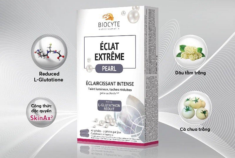 Giảm thâm nám tàn nhang nhanh với Biocyte Éclat Extrême Pearl