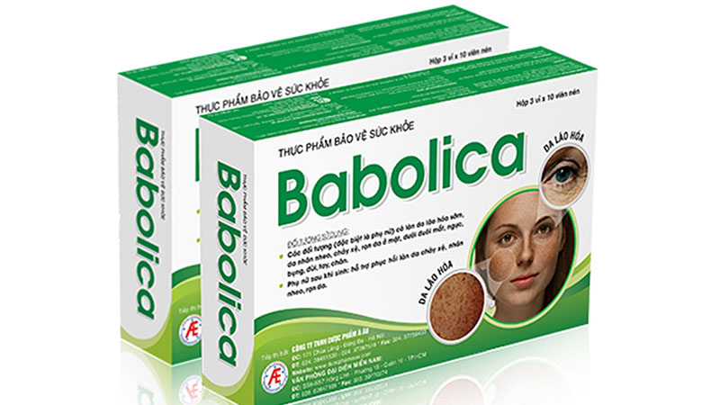 Babolica cải thiện làn da từ sâu bên trong