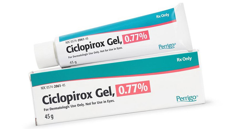 Ciclopirox giảm ngứa và viêm nhiễm nhanh chóng