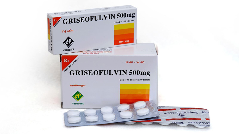 Thuốc trị hắc lào nhanh chóng - Griseofulvin