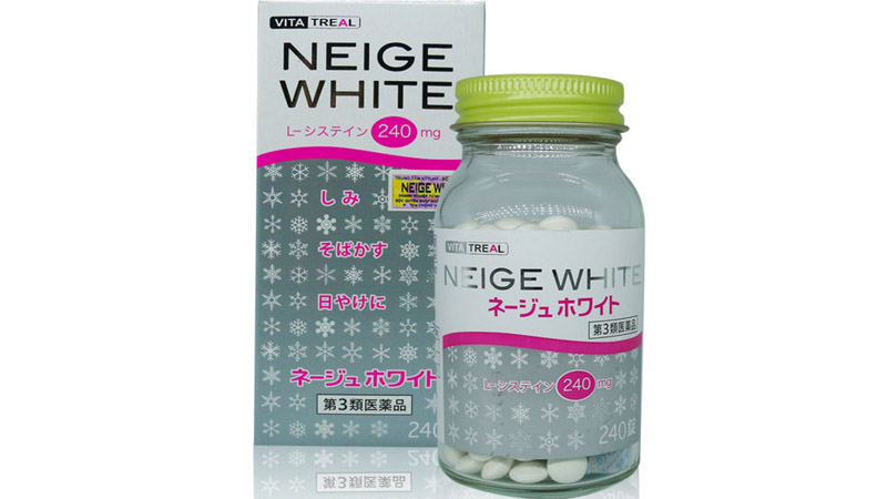 Neige White chỉ là thực phẩm chức năng, không phải thuốc uống trị tàn nhang