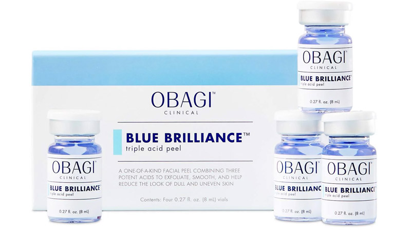 Obagi Clinical Blue Brilliance Triple Acid Peel là dòng peel da hóa học cao cấp