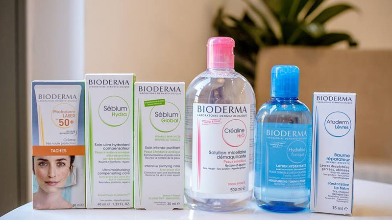 Bioderma là thương hiệu mỹ phẩm chăm sóc da mụn tuyệt vời