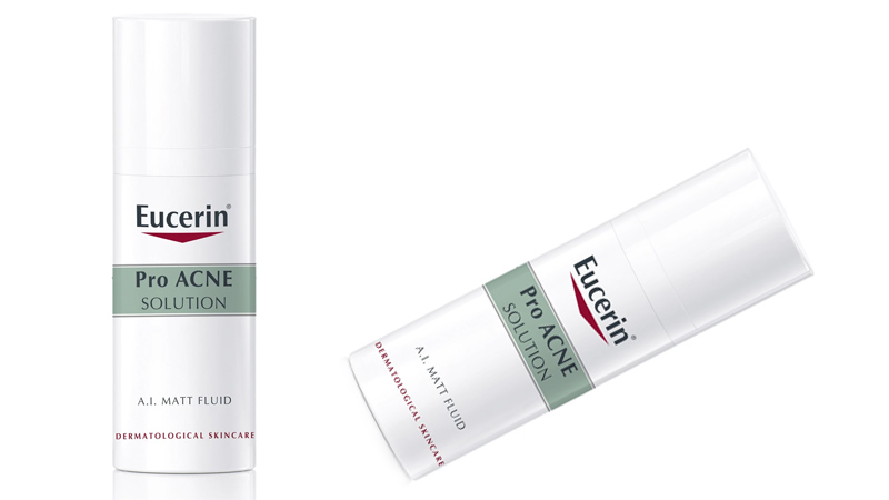 Eucerin Pro Acne A.I Matt Fluid mang tới giải pháp trị mụn đầu đen an toàn
