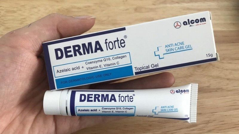 Kem Derma Forte có thể dùng cho nhiều loại da mụn