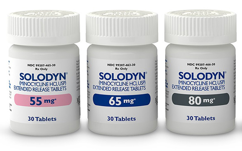 Thuốc uống trị mụn lưng Solodyn mang đến hiệu quả cao