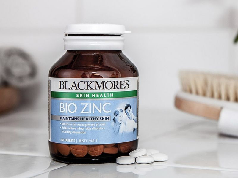 Dòng viên uống BlackMore Bio ZinC đến từ Úc