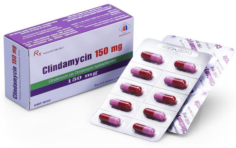 Thuốc uống trị mụn viêm Clindamycin cần được kê đơn