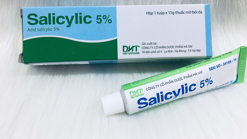 Acid Salicylic được sử dụng khá phổ biến