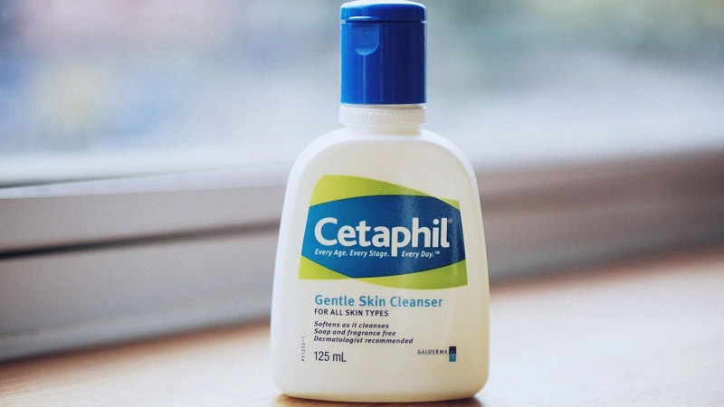 Có thể sử dụng sữa rửa mặt Cetaphil