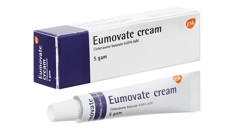 Kem bôi da Eumovate là được dùng cho những trường hợp bị tổ đỉa và viêm da