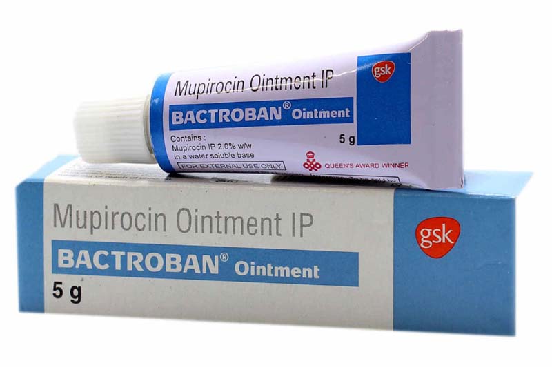 Bactroban Ointment 2% có chứa hoạt chất là mupirocin 2%Ointment 2%