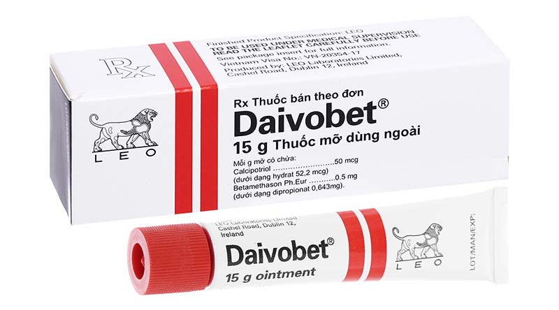Daivobet điều trị vảy phấn hồng hiệu quả