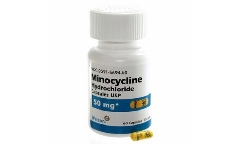 Thuốc trị mụn đầu đinh Minocycline